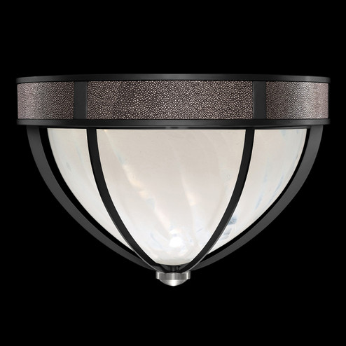 Mirage Flush Mount in Black Iron/Nickel/Pebble (48|100042-121)