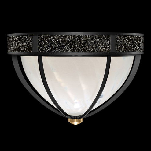 Mirage Flush Mount in Black Iron/Brass/Black Knight (48|100042-113)