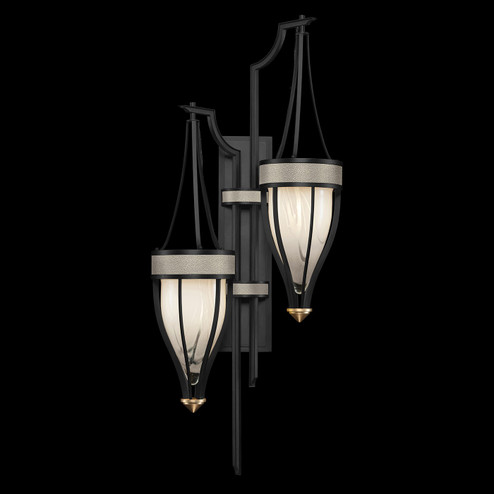 Mirage Two Light Wall Sconce in Black (48|100041-112)
