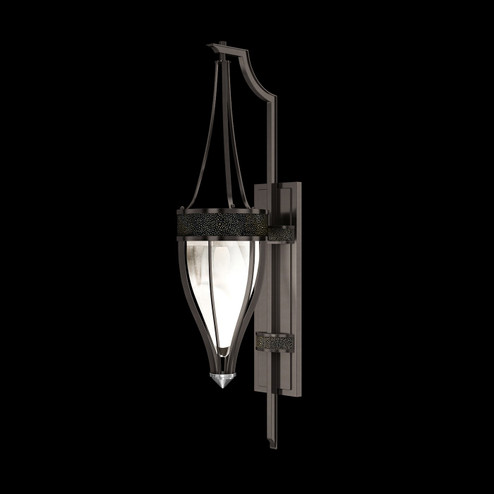 Mirage One Light Wall Sconce in Midnight Steel/Nickel/Black Knight (48|100039-723)