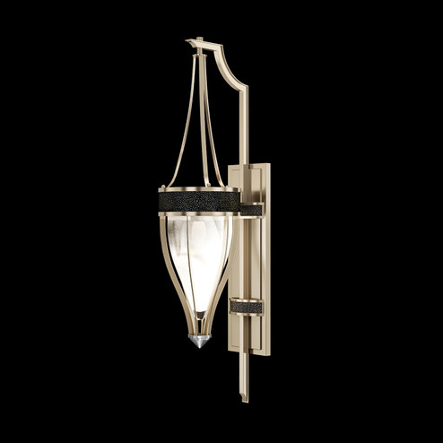 Mirage One Light Wall Sconce in Champagne/Nickel/Black Knight (48|100039-623)