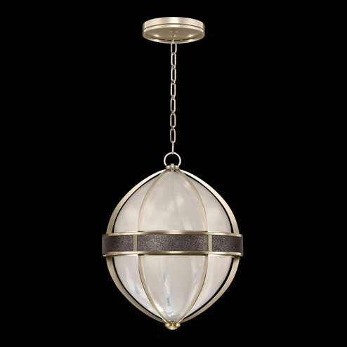 Mirage Three Light Pendant in Champagne/Brass/Pebble (48|100038-611)