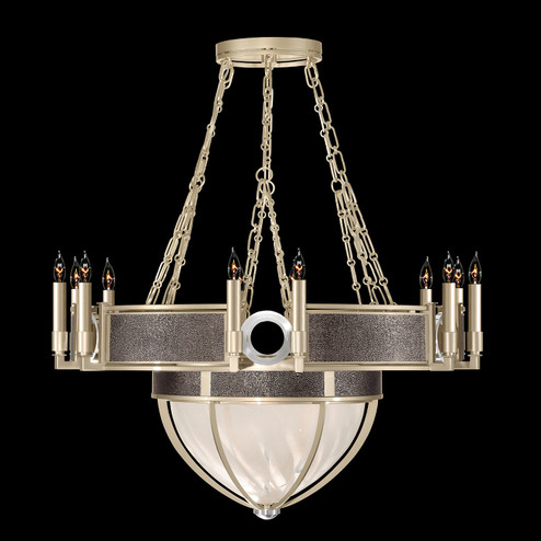 Mirage 15 Light Chandelier in Champagne/Nickel/Pebble (48|100037-621)