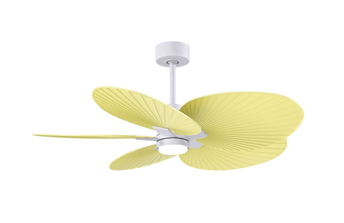 Alessandra Tropical - LK 48'' Ceiling Fan in Matte White (101|AKTPLK-MWH-YE)