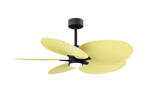 Alessandra Tropical - LK 48'' Ceiling Fan in Matte Black (101|AKTPLK-BK-YE)