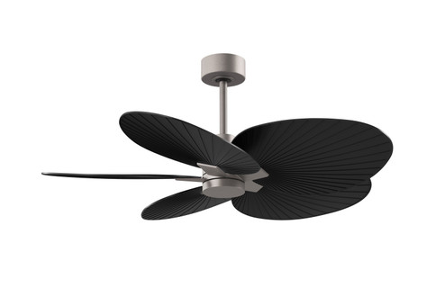 Alessandra Tropical 48'' Ceiling Fan in Brushed Nickel (101|AKTP-BN-BK)