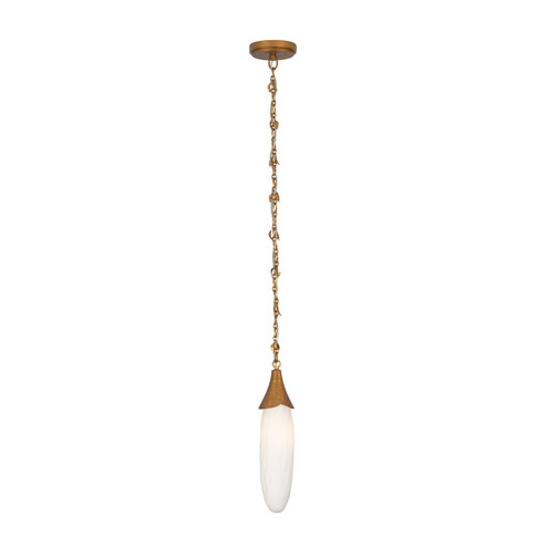 Bougainvillea One Light Pendant in Warm Gold (33|523911WGL)