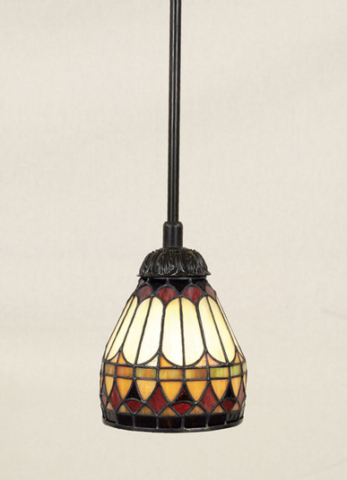 West End One Light Mini Pendant in Vintage Bronze (10|TF1541VB)