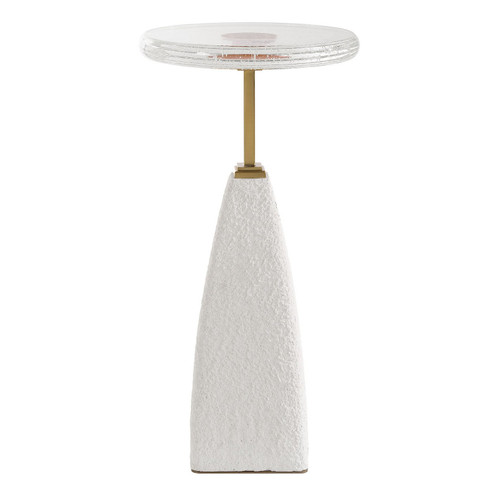 Sora Drink Table in Brushed Brass (52|24912)