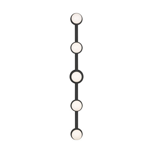 Nodes Five Light Vanity in Midnight Black (454|KWL1165MBK)