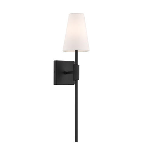 One Light Wall Sconce in Matte Black (446|M90114MBK)
