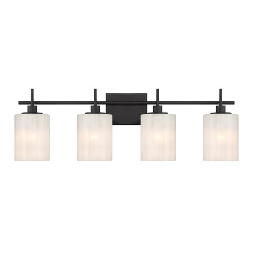Four Light Bathroom Vanity in Matte Black (446|M80085MBK)