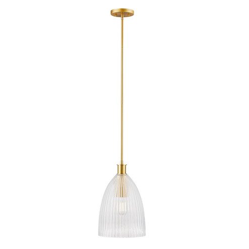 One Light Pendant in Natural Brass (446|M7051NB)