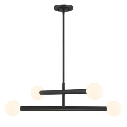 LED Chandelier in Matte Black (446|M100133MBK)