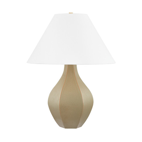 Abescon One Light Table Lamp in Aged Brass (70|L7029-AGB/CCN)