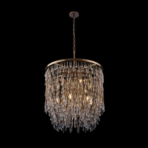 Frangia 12 Light Pendant in Brushed Champagne Gold (238|040655-038-FR001)