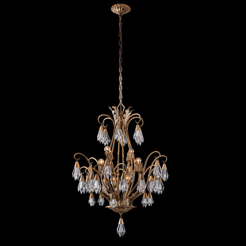 Tulipani Six Light Chandelier in Winter Brass (238|040376-044-FR001)