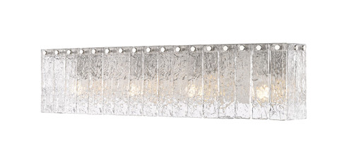 Glacier Four Light Vanity in Brushed Nickel (224|1943-4V-BN)