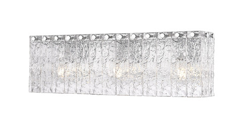 Glacier Three Light Vanity in Chrome (224|1943-3V-CH)