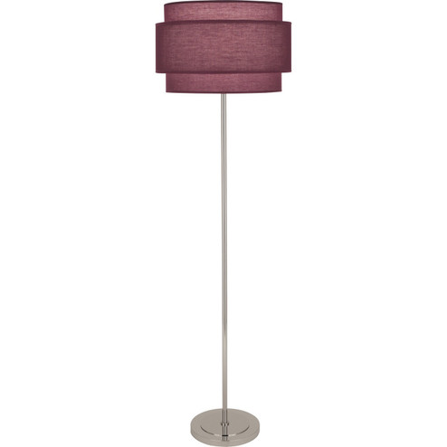 Decker One Light Floor Lamp in Polished Nickel (165|VW133)