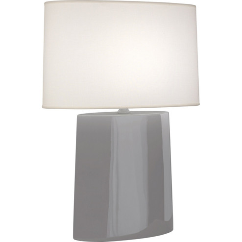 Victor One Light Table Lamp in Smokey Taupe Glazed Ceramic (165|ST03)