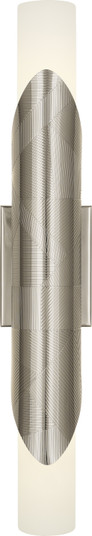 Michael Berman Brut Two Light Wall Sconce in Polished Nickel (165|S621)