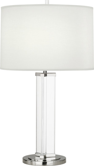 Fineas One Light Table Lamp in Clear Glass/Polished Nickel (165|S472)