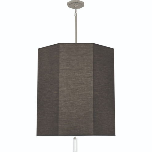 Kate Six Light Pendant in Polished Nickel w/ Clear Crystal (165|RB203)