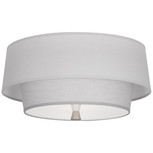 Decker Two Light Flushmount in Polished Nickel (165|PG144)