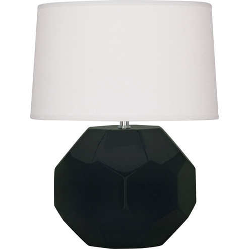 Franklin One Light Table Lamp in Obsidian Glazed Ceramic (165|OS01)