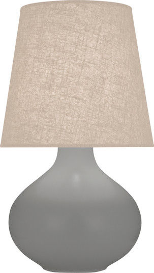 June One Light Table Lamp in Matte Smokey Taupe Glazed Ceramic (165|MST98)