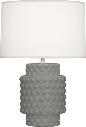 Small Dolly One Light Accent Lamp in Matte Smokey Taupe Glazed Textured Ceramic (165|MST09)