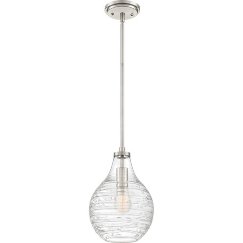 Genie One Light Mini Pendant in Brushed Nickel (10|QPP4019BN)