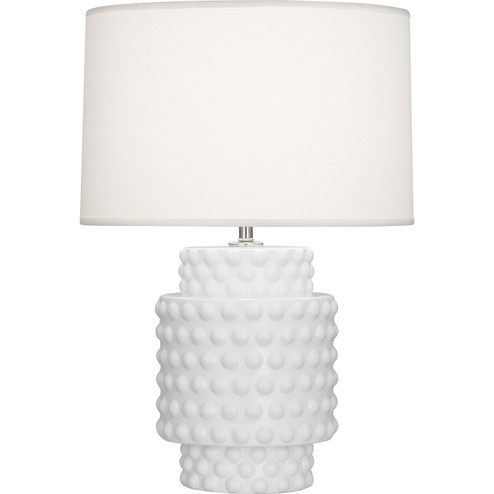Small Dolly One Light Accent Lamp in Matte Daisy Glazed Textured Ceramic (165|MDY09)