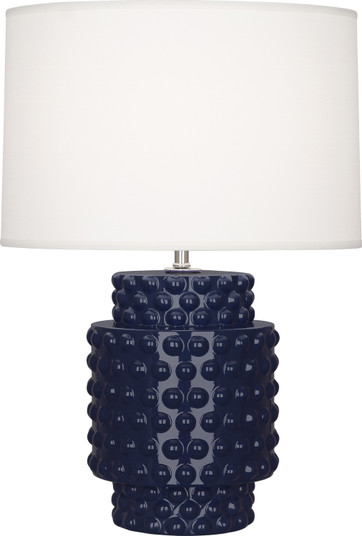Small Dolly One Light Accent Lamp in Midnight Blue Glazed Textured Ceramic (165|MB801)