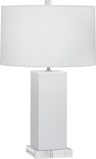 Harvey One Light Table Lamp in Lily Glazed Ceramic (165|LY995)