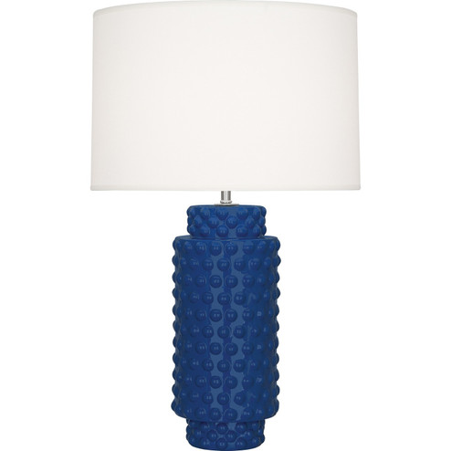 Dolly One Light Table Lamp in Cobalt Glazed Textured Ceramic (165|CT800)