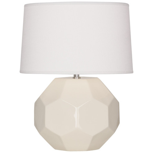 Franklin One Light Table Lamp in Bone Glazed Ceramic (165|BN01)