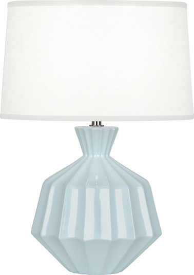 Small Orion One Light Accent Lamp in Baby Blue Glazed Ceramic (165|BB989)