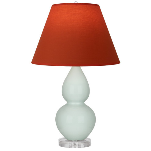Small Double Gourd One Light Accent Lamp in Celadon Glazed Ceramic w/Lucite (165|A788T)