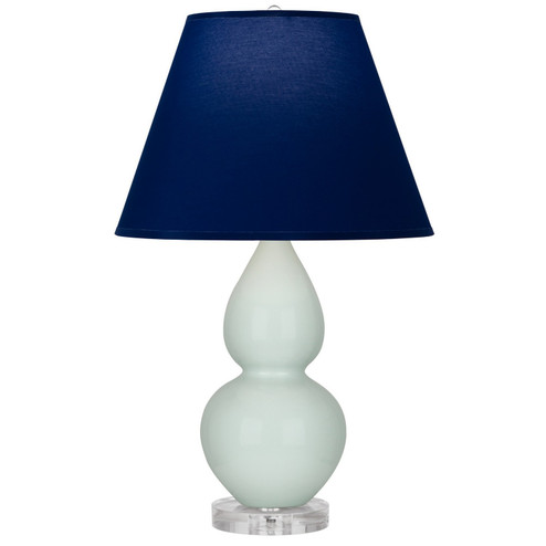 Small Double Gourd One Light Accent Lamp in Celadon Glazed Ceramic w/Lucite (165|A788N)