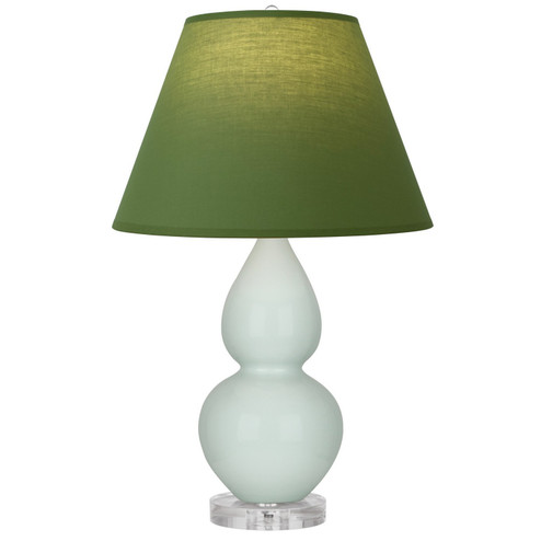 Small Double Gourd One Light Accent Lamp in Celadon Glazed Ceramic w/Lucite (165|A788G)