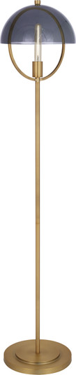 Mavisten Edition Copernica One Light Floor Lamp in Lacquered Burnished Brass w/Smoked (165|601)