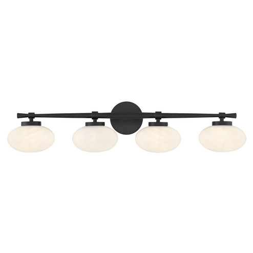 Barrow Four Light Bathroom Vanity in Matte Black (51|8-1050-4-BK)