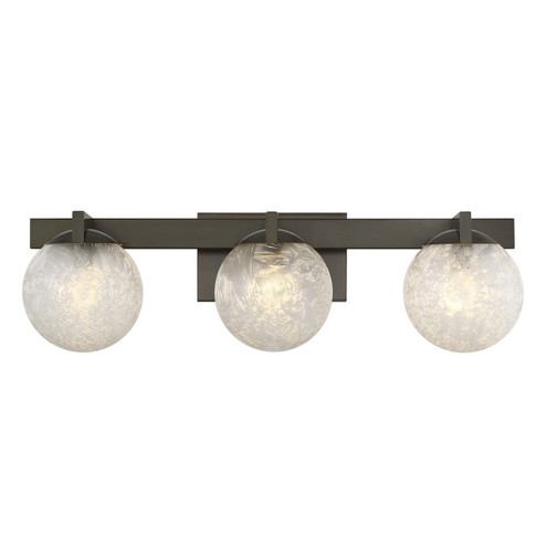 Darien Three Light Bathroom Vanity in Mediterranean Bronze (51|8-1017-3-15)