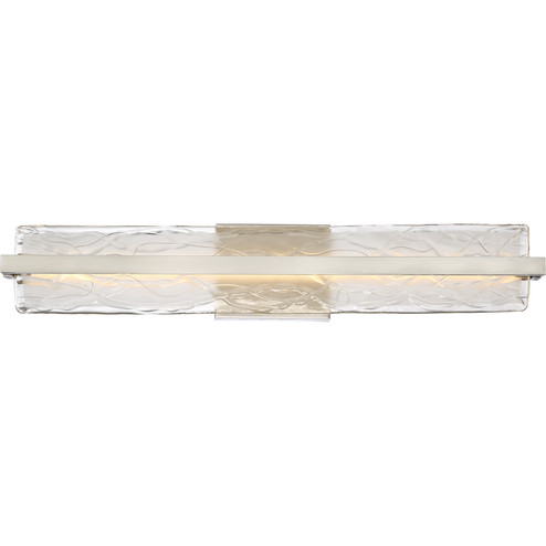 Glacial LED Bath Fixture in Brushed Nickel (10|PCGL8530BN)