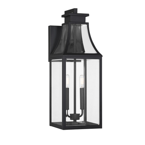 Emery Two Light Outdoor Wall Lantern in Matte Black (51|5-607-BK)