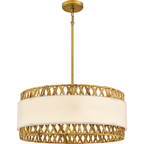 Kate Five Light Pendant in Brushed Gold (10|KAT2824BRG)