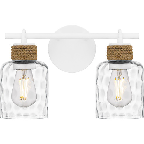 Baltic Two Light Bath in Matte White (10|BTC8614W)