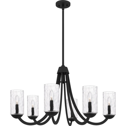 Allard Six Light Chandelier in Matte Black (10|ALD5032MBK)
